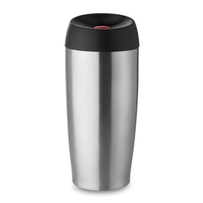 Branded Promotional DOUBLE WALL STAINLESS STEEL METAL MUG Travel Mug From Concept Incentives.