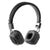Branded Promotional FOLDING BLUETOOTH HEADPHONES with Fabric Earphones From Concept Incentives.