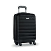 Branded Promotional 20 INCH HARD-SHELL TROLLEY in Black Abs Bag From Concept Incentives.