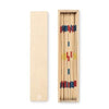 Branded Promotional MIKADO SET in Wood Presented in Wood Box Mikado Sticks Game From Concept Incentives.