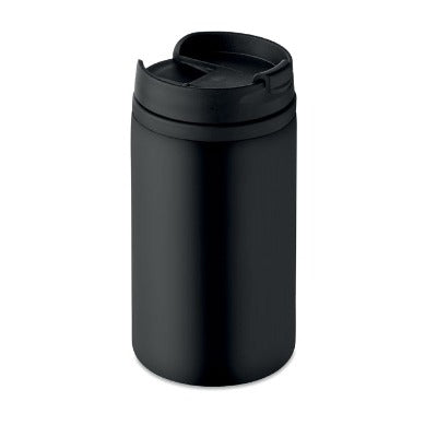 Branded Promotional DOUBLE WALL STAINLESS STEEL METAL LEAK FREE MUG Travel Mug From Concept Incentives.