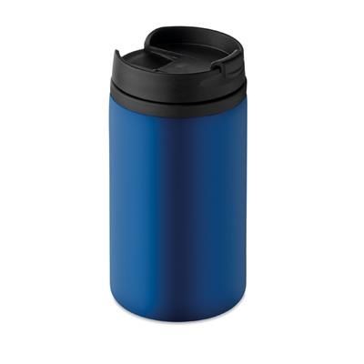 Branded Promotional DOUBLE WALL STAINLESS STEEL METAL LEAK FREE MUG Travel Mug From Concept Incentives.