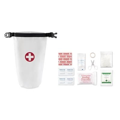 Branded Promotional FIRST AID KIT in Bag First Aid Kit From Concept Incentives.