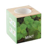 Branded Promotional HERB POT in Wood Case Plant From Concept Incentives.