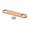 Branded Promotional STAINLESS STEEL METAL SPEED BOTTLE OPENER with Wood Surface Bottle Opener From Concept Incentives.