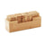 Branded Promotional BAMBOO CUBE BLOCK PERPETUAL DESK TOP CALENDAR Calendar From Concept Incentives.