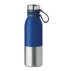 Branded Promotional DOUBLE WALL STAINLESS STEEL METAL POWDER COATED FLASK with Silicon Grip for Easy Carry Travel Mug From Concept Incentives.
