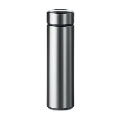 DOUBLE WALL STAINLESS STEEL METAL INSULATING VACUUM FLASK with Additional Tea Infuser