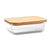 Branded Promotional GLASS LUNCH BOX with Bamboo Lid from Concept Incentives