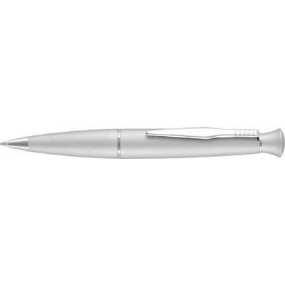 Branded Promotional MODA METAL BALL PEN in Silver Pen From Concept Incentives.