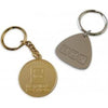 Branded Promotional METAL RELIEF KEYRING Keyring From Concept Incentives.