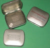 Branded Promotional MATT SILVER MINTS TIN Mints From Concept Incentives.