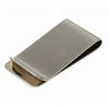 Branded Promotional STEEL MONEY CLIP in Nickel Money Clip From Concept Incentives.