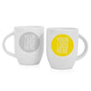 Branded Promotional PRINTED PROMOTIONAL MUG - MARROW STYLE Mug From Concept Incentives.