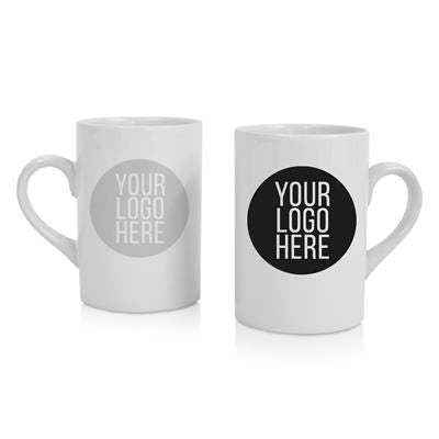 Branded Promotional PRINTED PROMOTIONAL WINDSOR STYLE CERAMIC POTTERY MUG Mug From Concept Incentives.