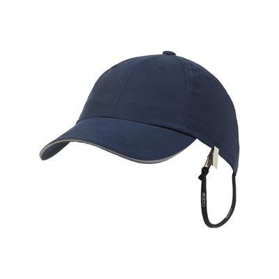 Branded Promotional MUSTO CORPORATE FAST DRY CAP in Navy Baseball Cap From Concept Incentives.