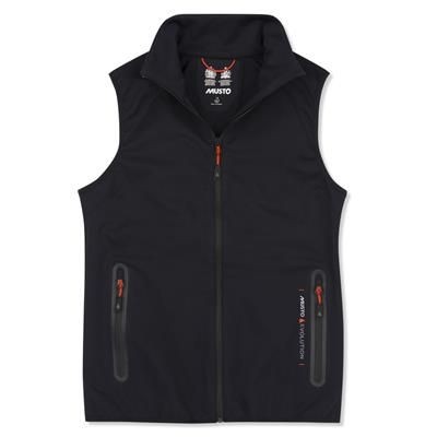 Branded Promotional MUSTO MENS CREW SOFTSHELL GILET Bodywarmer Gilet Jacket From Concept Incentives.