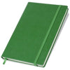 Branded Promotional MYNO A5 NOTE BOOK BRANDHIDE in Green Jotter From Concept Incentives.