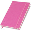 Branded Promotional MYNO A5 NOTE BOOK BRANDHIDE in Pink Jotter From Concept Incentives.