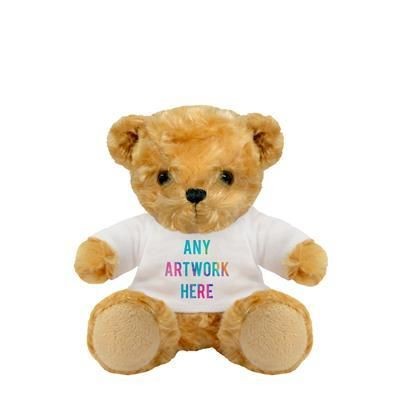 Branded Promotional PLUSH SOFT TOY 13CM VICTORIA TEDDY BEAR Soft Toy From Concept Incentives.