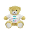 Branded Promotional PLUSH SOFT TOY 20CM ELIZABETH TEDDY BEAR Soft Toy From Concept Incentives.