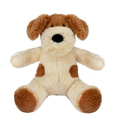 Branded Promotional PLUSH SOFT TOY 14CM DARCY DOG Soft Toy From Concept Incentives.