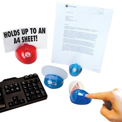 Branded Promotional DESK BUDDY PAPER HOLDER Keyring From Concept Incentives.