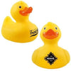 Branded Promotional SQUEAKY RUBBER BATH DUCK Keyring From Concept Incentives.