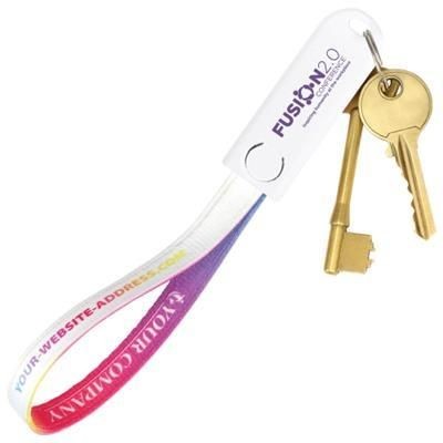 Branded Promotional 3-IN-1 USB KEYRING CHARGER CABLE Cable From Concept Incentives.