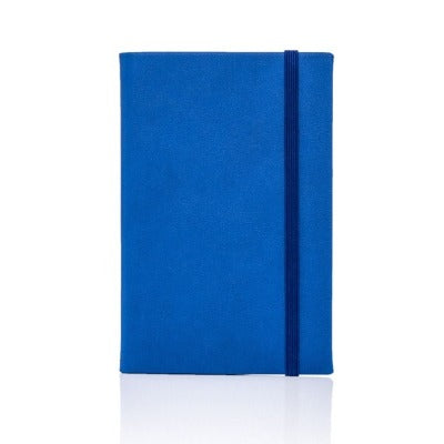 Promotional Branded CASTELLI CLASSIC PORTOFINO NOTEBOOK in Blue Pocket Jotter from Concept Incentives