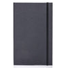 Branded Promotional CASTELLI CLASSIC MATRA NOTEBOOK in Black Medium Jotter From Concept Incentives.