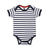 Branded Promotional SHORT SLEEVE SAILOR STRIPE BABY BODYSUIT Babywear From Concept Incentives.