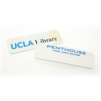 Branded Promotional FULL COLOUR NAMETAG Badge From Concept Incentives.