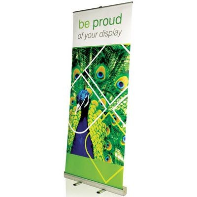 Branded Promotional NEO EXHIBITION ROLLER BANNER Banner From Concept Incentives.