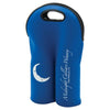 Branded Promotional NEOPRENE DOUBLE WINE BOTTLE HOLDER Bottle Cooler From Concept Incentives.