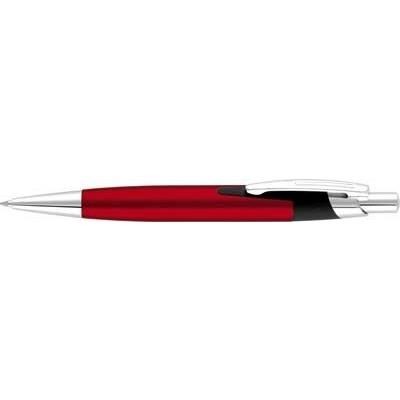 Branded Promotional NOSTRA ALUMINIUM METAL BALL PEN in Red Pen From Concept Incentives.