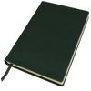 Branded Promotional A5 CASEBOUND POCKET NOTE BOOK in Green from Concept Incentives