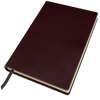 Branded Promotional A5 CASEBOUND POCKET NOTE BOOK in Burgundy from Concept Incentives