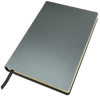 Branded Promotional A5 CASEBOUND POCKET NOTE BOOK in Grey from Concept Incentives