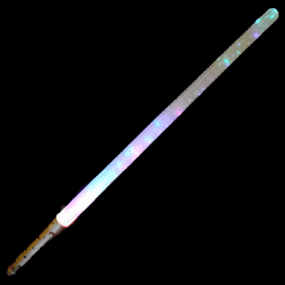 Branded Promotional MINI FIBRE OPTIC SWORD Light Glow Stick From Concept Incentives.