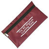 Branded Promotional NYLON PENCIL CASE in Burgundy with Black Zip Pencil Case From Concept Incentives.