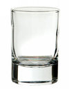 Branded Promotional ROUND SHOT TOT GLASS Shot Tot Glass From Concept Incentives.