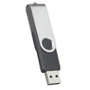 Branded Promotional NUMBER 13 TWISTER FLASH DRIVE MEMORY STICK in Black Memory Stick USB From Concept Incentives.