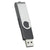 Branded Promotional NUMBER 13 TWISTER FLASH DRIVE MEMORY STICK in Black Memory Stick USB From Concept Incentives.