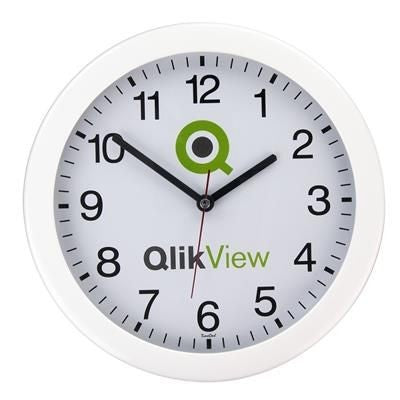 Branded Promotional MIAMI WALL CLOCK Clock From Concept Incentives.