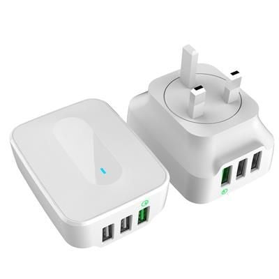 Branded Promotional SPEEDY USB CHARGER Charger From Concept Incentives.