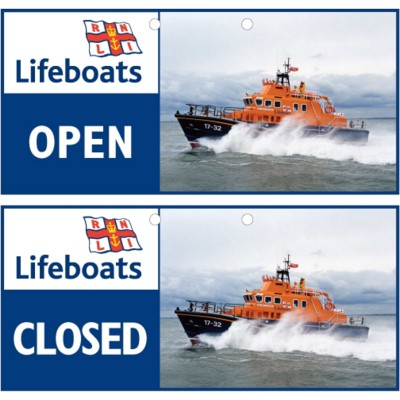 Branded Promotional OPEN & CLOSE SIGN Door Sign From Concept Incentives.