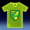 Branded Promotional SAFETY REFLECTOR FOOTBALL SHIRT Reflector From Concept Incentives.