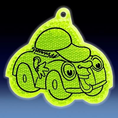 Branded Promotional SAFETY REFLECTOR CAR SHAPE Reflector From Concept Incentives.