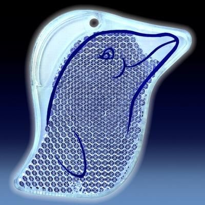 Branded Promotional SAFETY REFLECTOR BIRD OR DOLPHIN SHAPE Reflector From Concept Incentives.